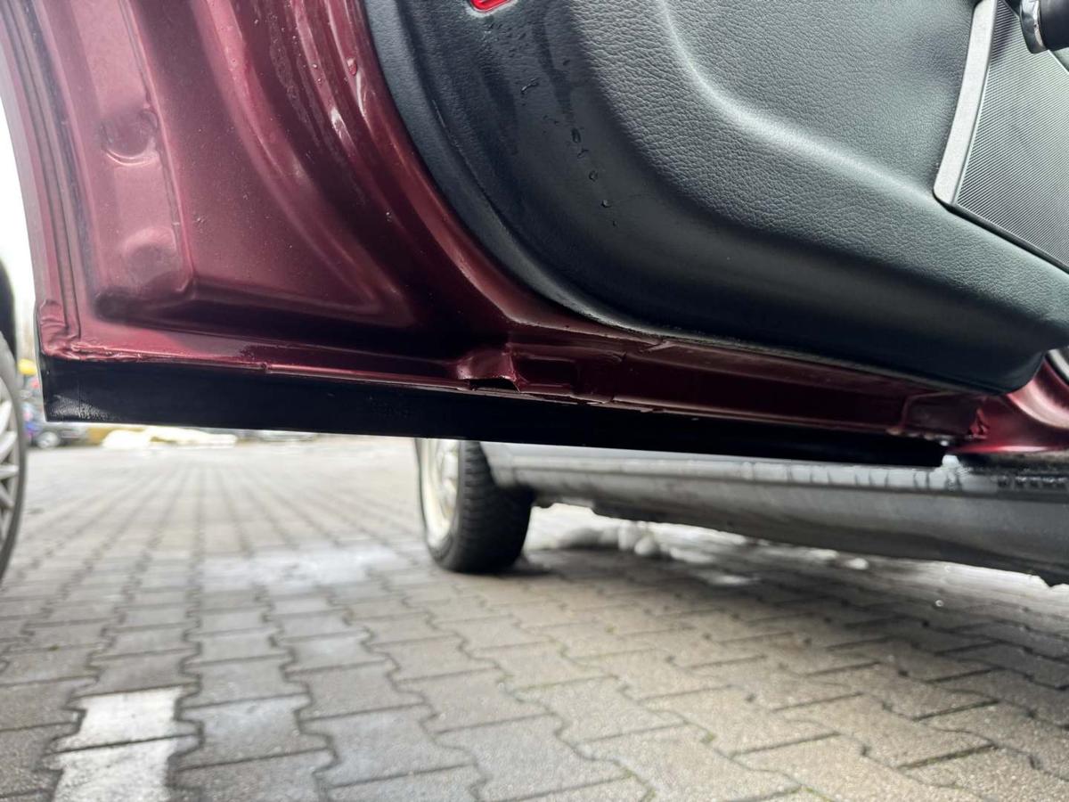 Audi A4 B5 original T&uuml;r hinten links LZ3L Hibiscusrot Kombi Avant Rohbau Bj.1998